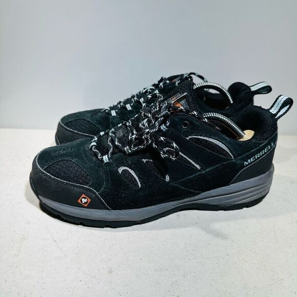 Merrell Men's Steel Toe ASTM F2413-18 Work Boots Size 9 Low Top 11M COMFORT - Picture 4 of 8